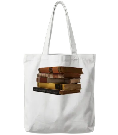 Books Reader Reading Buecher Lesen Lernen75 Tote Bags - White