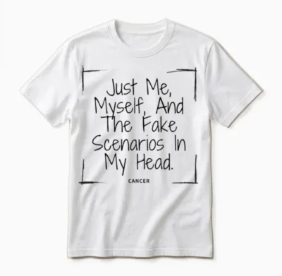 Cancer Funny Quote Unisex T-Shirt - White