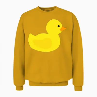 Rubber Duck Unisex Sweatshirt - Gold