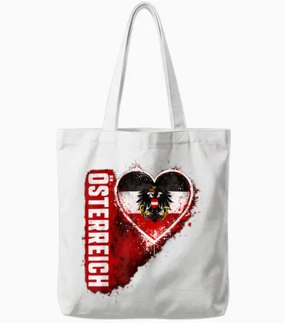 österreich Trikot Kinder Austria Herren Damen Austria Flagge Tote Bags - White