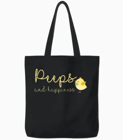 Funny Easter Quotes Tote Bags - Black