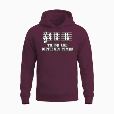 Classical Music Unisex Hoodie - Maroon