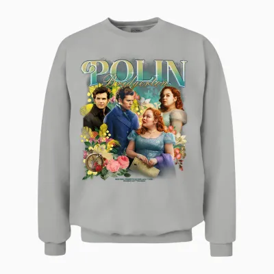 Bridgerton Polin Bridgerton Vintage Unisex Sweatshirt - Ash