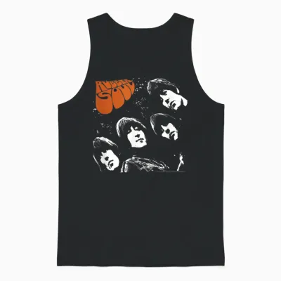 The Beatles - Rubber Sole T-Shirt, Black Unisex Tank Top - Black