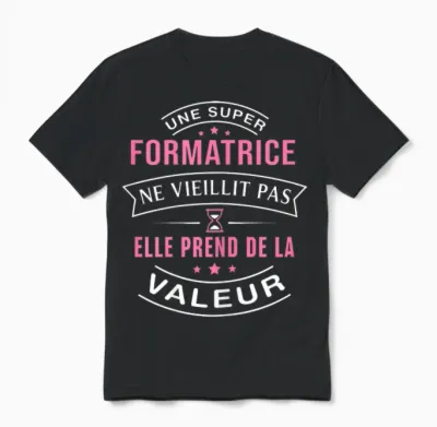 A Super Trainer Does Not Age Gift Trainer T-Shirt, Black, Female X-Small Unisex T-Shirt - Black