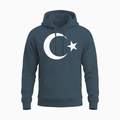 Turkey T-Shirt, Red, S Unisex Hoodie - Dark Heather