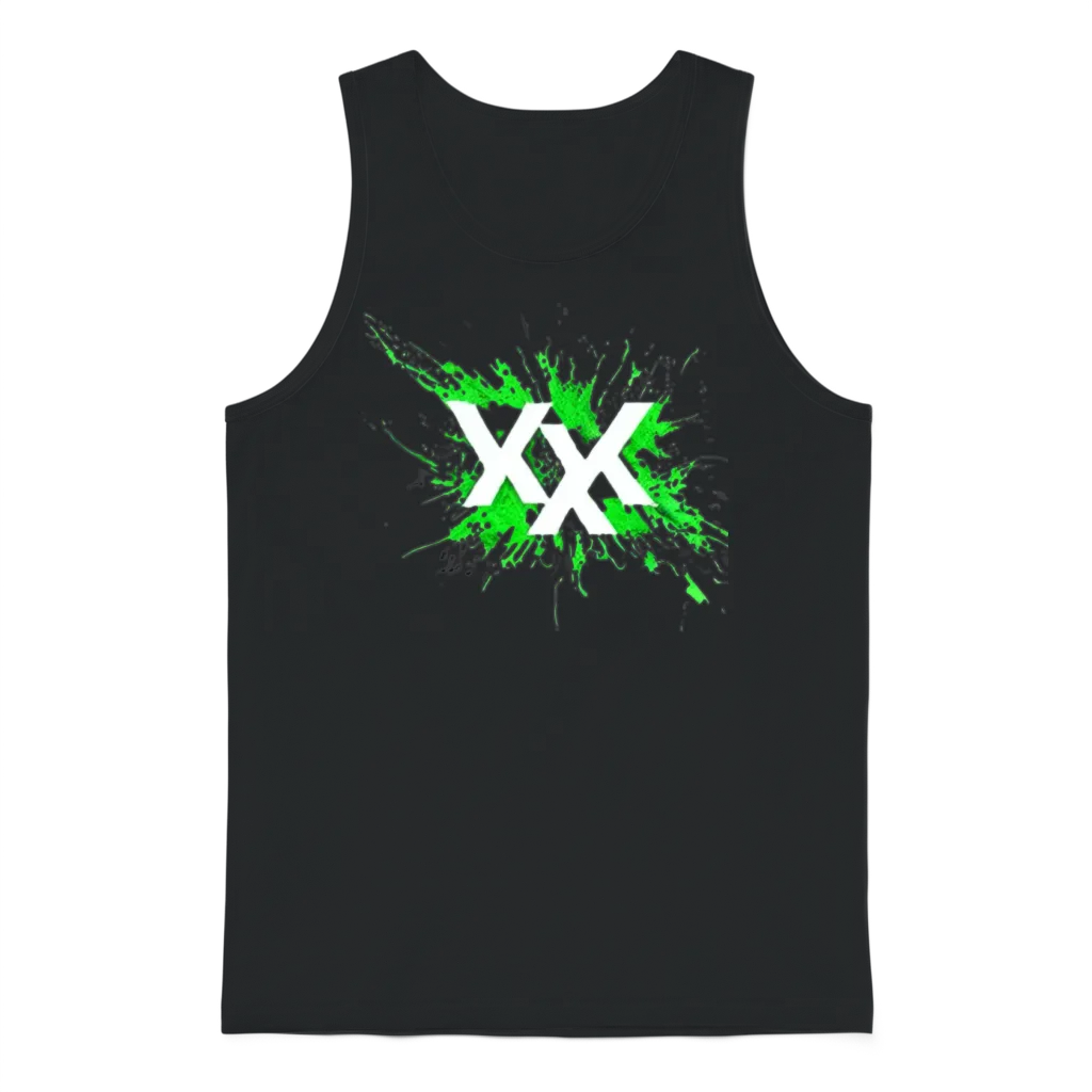 Street Culture Grunge Style Unisex Tank Top - Black