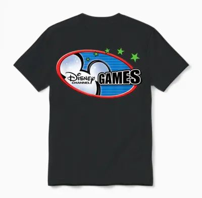 Disney Channel Games Logo Unisex T-Shirt - Black