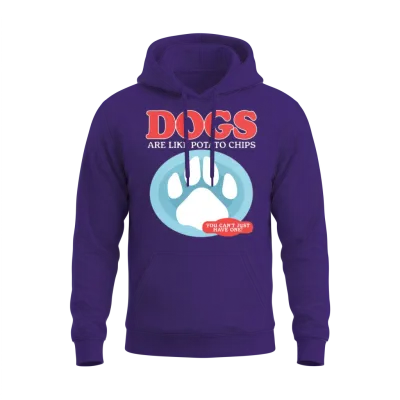 Dogs Are Like Dog Owner Unisex Hoodie - Purple