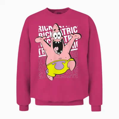 Bob L'éponge - Patrick Hurray Unisex Sweatshirt - Heliconia