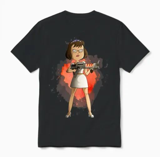 Rick and Morty Shirt Tammy Agent Bride Unisex T-Shirt in Black