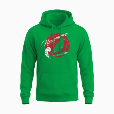Nevermore Funny Literature Unisex Hoodie - Irish Green