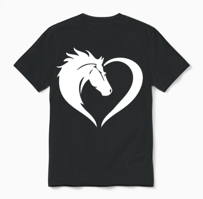 Horse Manure Lovers Unisex T-Shirt in Black