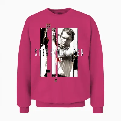 Life Bildersammlung Steve Mcqueen 02 Unisex Sweatshirt - Heliconia