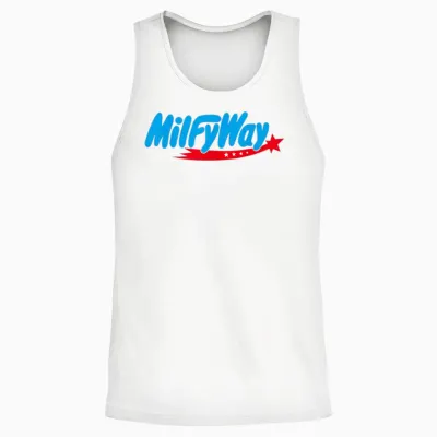 Milfyway - Milf Schnitte Only Love Date Milfs Milfschnitte Unisex Tank Top - White
