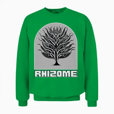 Botanical Bliss Unisex Sweatshirt - Irish Green