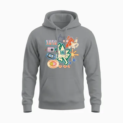 Xoxo Cute Item Unisex Hoodie - Sport Grey