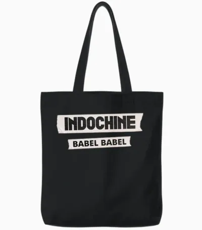 Babel Babel Longsleeve, Black, S Tote Bags - Black