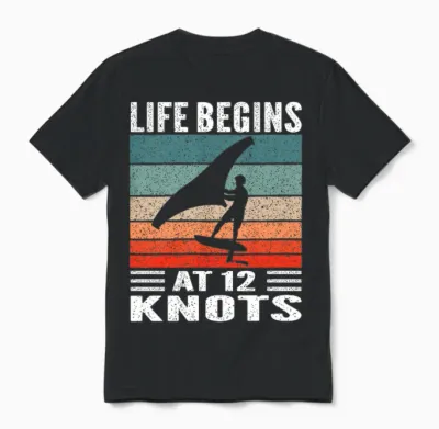 Wing Foiling Surfing Wing Foil Surf Surfer Sports Nautiques T-Shirt Haut De Gamme Unisex T-Shirt - Black