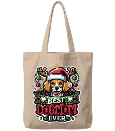 Best Dog Mom Ever Dog Dogs Best Dog Mama Tote Bags - Natural