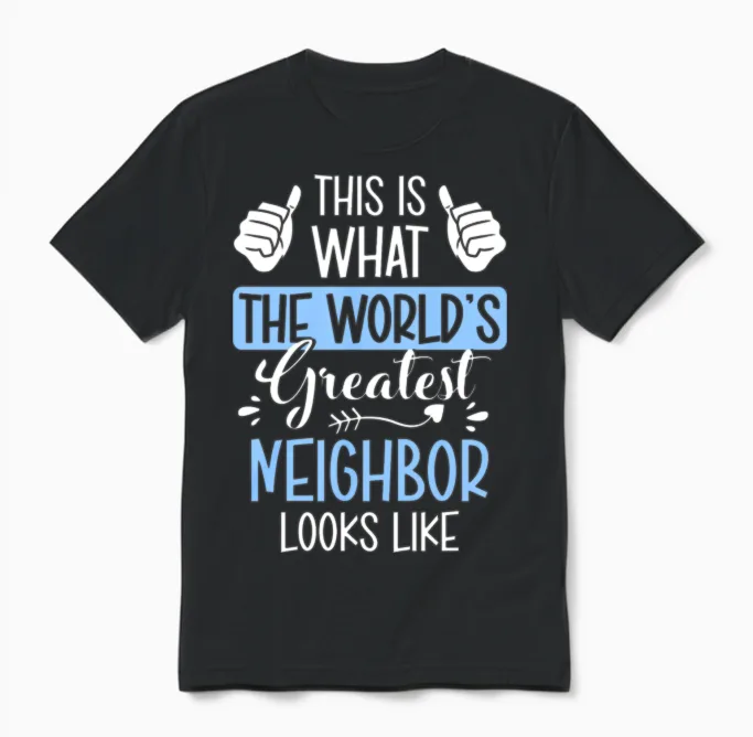 Neighbor Beer Celebration Wine & Gift Unisex T-Shirt in Black