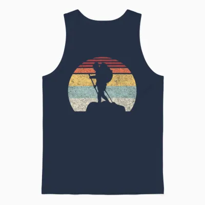 Hiking Hiking Unisex Tank Top - Navy