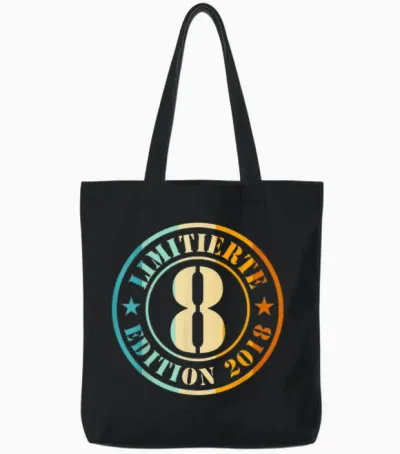 8. Geburtstag Junge Mädchen Limited Edition 2012 Jahre Tote Bags - Black
