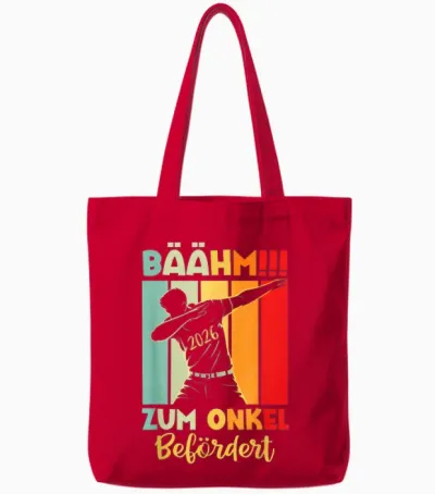 Zum Onkel Beförders 2026 Tote Bags - Red