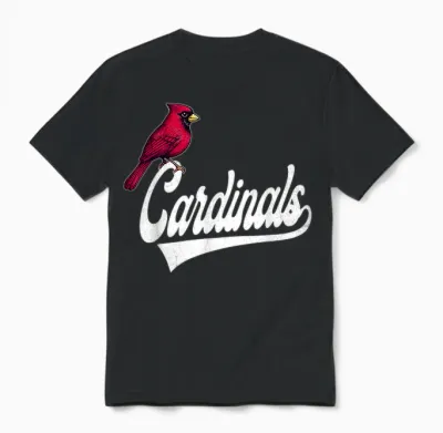 Retro Cardinals Proud Name Family Men Women Kids Gifts Ideas Unisex T-Shirt - Black