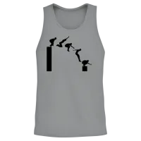Parkour - Freerunning Unisex Tank Top - Sport Grey – 2