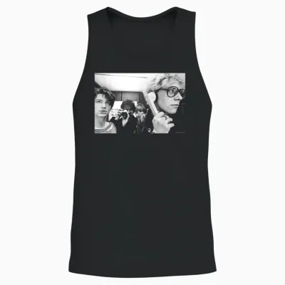 U2 Band Phone Photo 1980 of Virginia Turbett T-Shirt, Black Unisex Tank Top - Black
