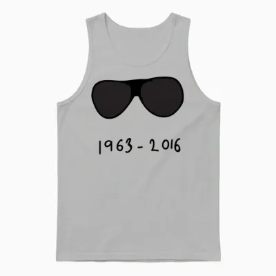 George Michael Tribute 1963 2016 Unisex Tank Top - Ash
