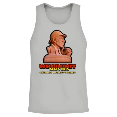Whodunit Movies- Hastings Mystery Theater Unisex Tank Top - Ash