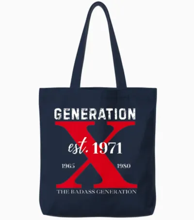 Génération X 1971 : Avant Que Vous Ne Soyez Tous Nés, Sissie, Skull Tote Bags - Navy