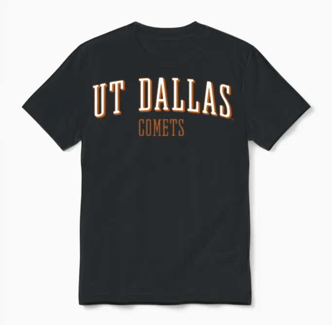 Ut Dallas Comets Ncaa Rylutd07 Birthday Christmas Unisex T-Shirt in Black
