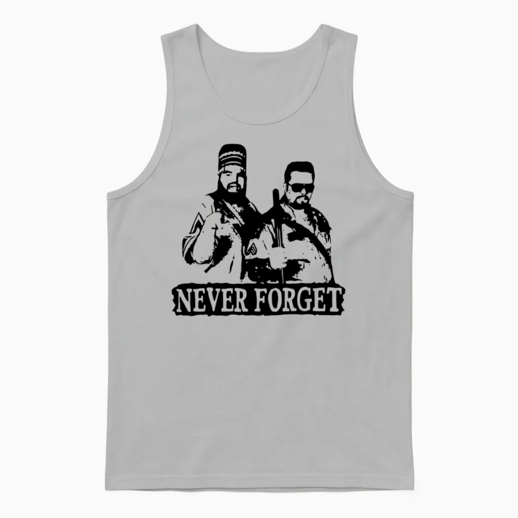 Twin Towers Unisex Tank Top in Ash
