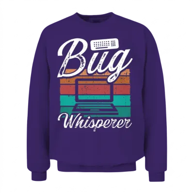 Quality Assurance Bug Qa Engineering Code Tester Unisex Sweatshirt - Purple