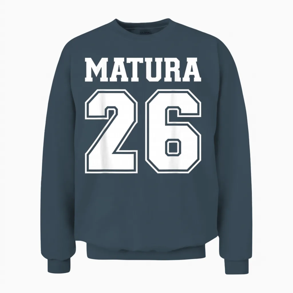 Matura 2026 Unisex Sweatshirt in Dark Heather