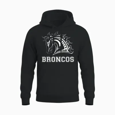 Knight Horse Unisex Hoodie - Black