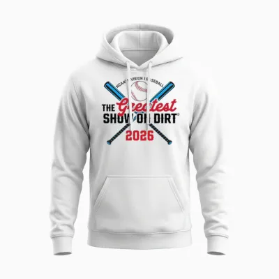 College World Series 2026 64-Team Officially Licensed Unisex Hoodie - White