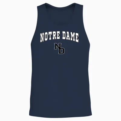 Notre Dame High School Pioneers T-Shirt C2 Unisex Tank Top - Navy