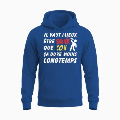 Better to Be Drunk Than Con - Humor Et Alcohol T-Shirt, Black Unisex Hoodie - Royal