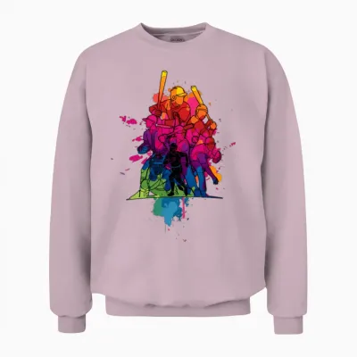 Baseball Catcher Pitcher Batter Tees for Youth Unisex Sweatshirt - Light Pink