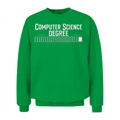 Computer Science Degree Unisex Sweatshirt - Irish Green