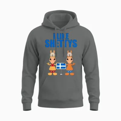 I Like Shettys Horses Pferde Reiten Pferd Horse Unisex Hoodie - Graphite Heather