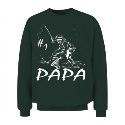 Funny Fishing Unisex Sweatshirt - Forest