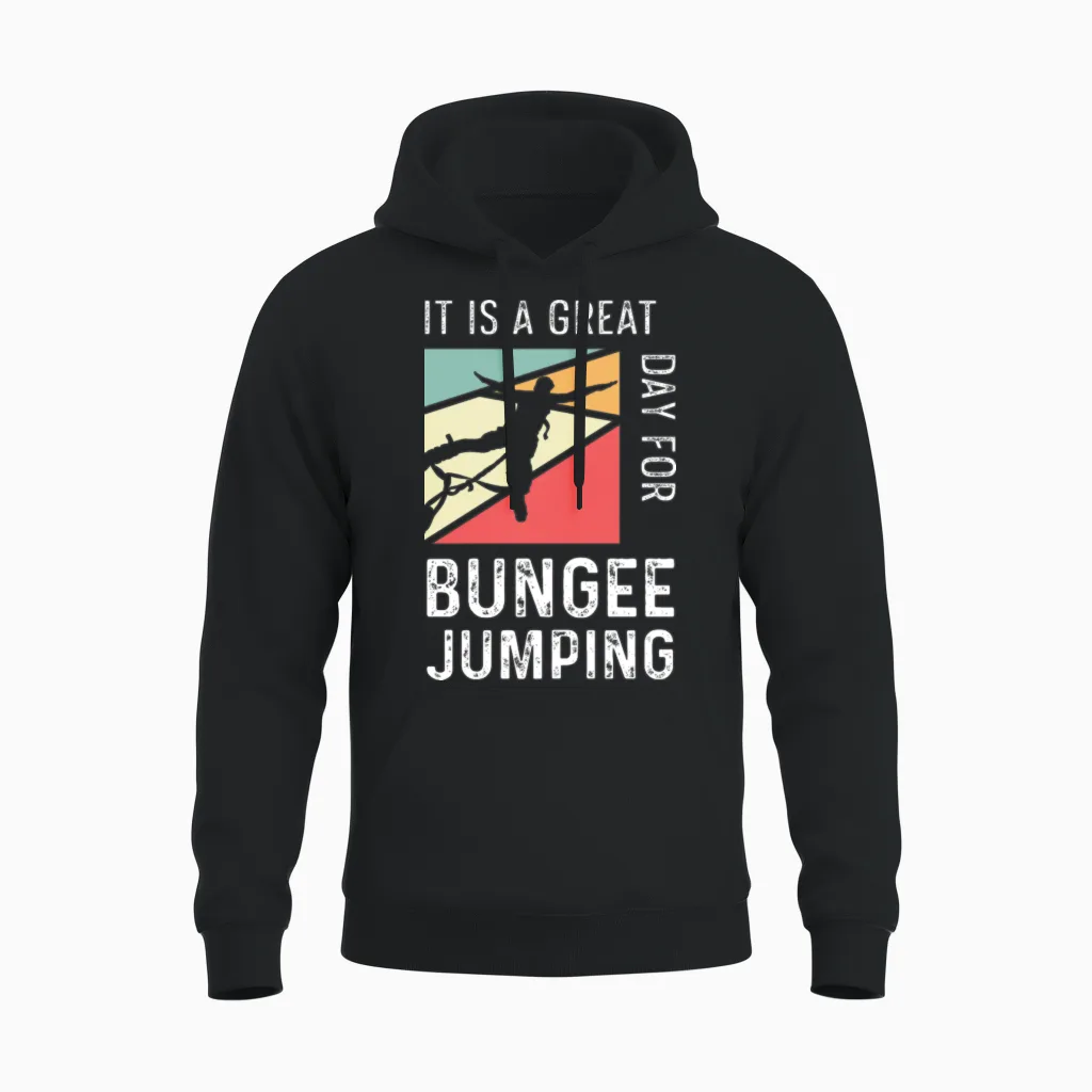 A Great Day Hobbyist Gift Unisex Hoodie in Black