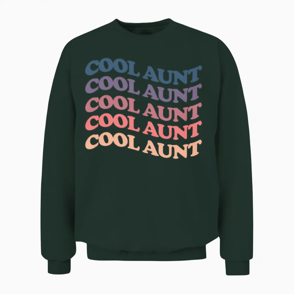A Retro Rainbow for as and Aie Unisex Sweatshirt - Forest