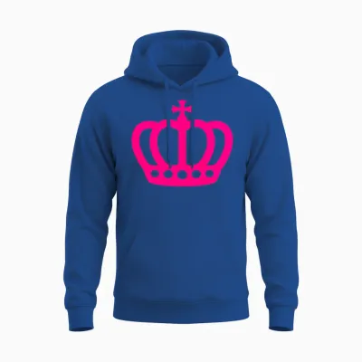 Crown Unisex Hoodie - Royal