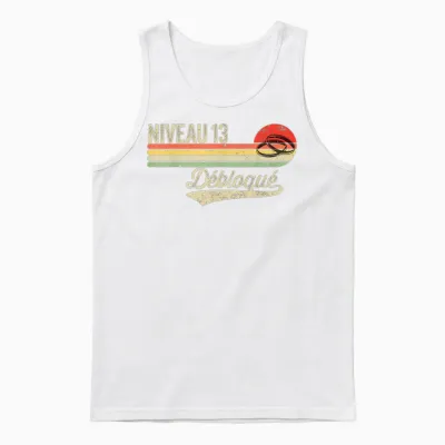 Idée Cadeau Humour Noces De Muguet - 13 Ans De Mariage Unisex Tank Top - White